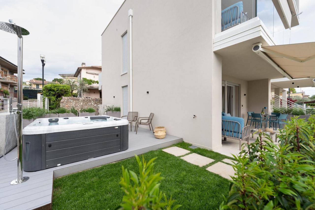 Indigo Eco Apartments Bardolino Bagian luar foto