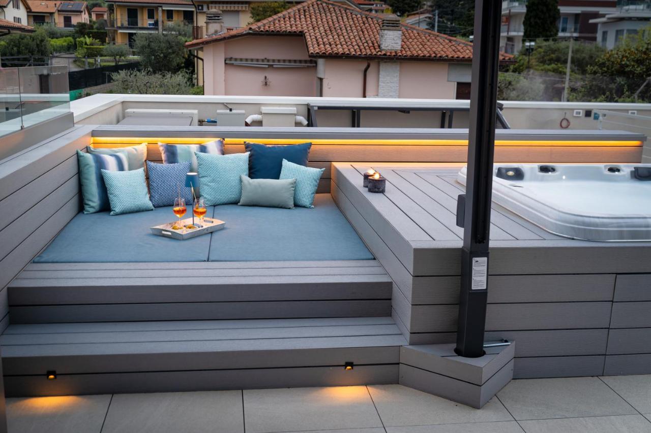 Indigo Eco Apartments Bardolino Bagian luar foto
